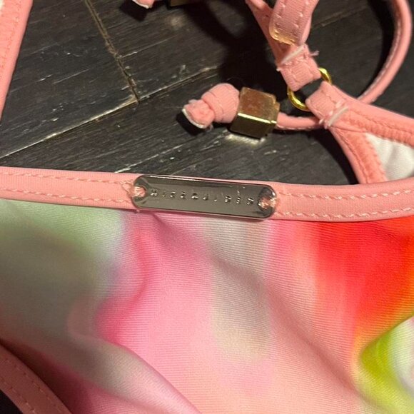 Missguided colorful pink and orange bikini set - Picture 4 of 5